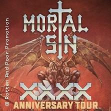 Mortal Sin, Velozza, Blood Atonement - 40 Years of Mayhemic Destruction in Oberhausen am 14. August 2026 um 19:00 Uhr