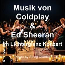 Musik von Coldplay & Ed Sheeran im Lichterglanz - Tribute by String Quartet in Neu-Ulm am 19. September 2026 um 19:30 Uhr