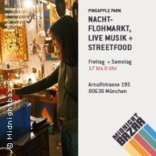 Nachtflohmarkt, Streetfood + Live Musik in München am 16. Mai 2026 um 17:00 Uhr