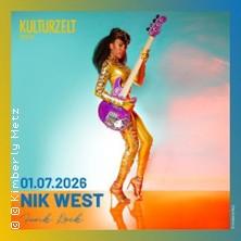 Nik West - Funk, Rock, Soul in Kassel am 01. Juli 2026 um 19:30 Uhr