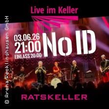 No ID - live im Ratskeller in Recklinghausen am 03. Juni 2026 um 21:00 Uhr