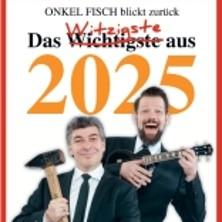 ONKel fISCH blickt zurück! Der satirische Jahresrückblick in Rheda-Wiedenbrück am 20. Januar 2027 um 20:00 Uhr