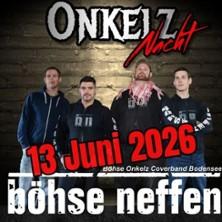 Onkelz Nacht in Geisingen am 13. Juni 2026 um 19:00 Uhr