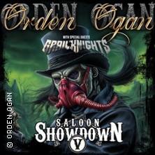 Orden Ogan  + Support - Grailknights - Saloon Showdown V in Bestwig am 22. August 2026 um 17:00 Uhr