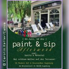 Paint & Sip Augsburg Afterwork in Augsburg am 03. Juli 2026 um 18:00 Uhr