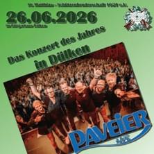 PAVEIER in Viersen-Dülken am 26. Juni 2026 um 21:00 Uhr