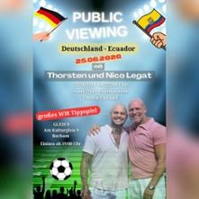 Public Viewing zur WM 2026 in Bochum am 25. Juni 2026 um 20:00 Uhr