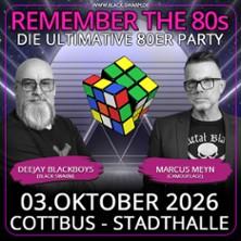Remember the 80s in  am 03. Oktober 2026 um 21:00 Uhr