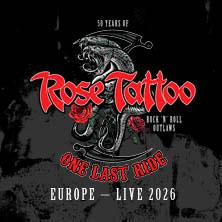 Rose Tattoo - Rock'n'Roll Outlaws – One Last Ride in Bochum am 04. August 2026 um 20:00 Uhr
