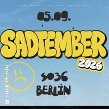 Sadtember in Berlin am 05. September 2026 um 20:00 Uhr