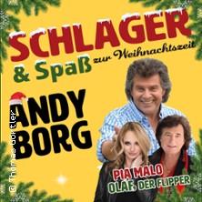 Schlager& Spaß zur Weihnachtszeit mit Andy Borg, Olaf der Flipper, Pia Malo
