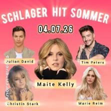 Schlager Hitsommer - Maite Kelly, Christin Stark, Marie Reim, Tim Peters, J. David in Waltershausen am 04. Juli 2026 um 18:00 Uhr