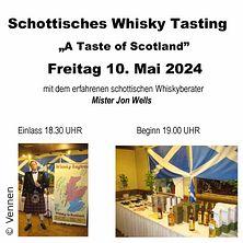 Schottisches Whisky Tasting