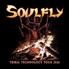 SOULFLY - TRIBAL TECHNOLOGY TOUR 2026 in Freiburg am 11. August 2026 um 20:00 Uhr