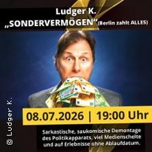Stand-Up Kabarett mit Ludger K. in Magdeburg am 08. Juli 2026 um 19:00 Uhr