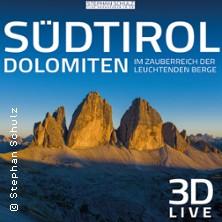 Südtirol & Dolomiten - Stephan Schulz - 3D-Show in Delbrück am 03. November 2026 um 19:30 Uhr