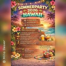 Sommerparty - Motto Hawaii in Kirchberg Ot Stangengrün am 13. Juni 2026 um 19:00 Uhr