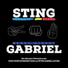Sting meets Gabriel in Bensheim am 26. September 2026 um 20:00 Uhr