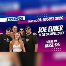 Strandfest mit Joe Eimer & Die Skrupellose in Braunsbedra am 01. August 2026 um 20:00 Uhr