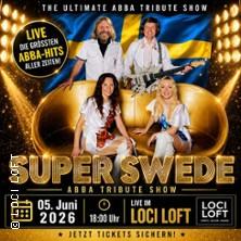 Super Swede - Die ABBA Tribute Show in Berlin am 05. Juni 2026 um 18:00 Uhr