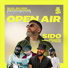 SIDO, Gentleman, Afrob & Ferris MC, DJ Desue - Superjam Waghäusel 2026 in Waghäusel am 25. Juli 2026 um 16:30 Uhr