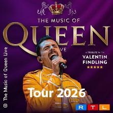 The Music Of Queen - Live - Tour 2026 in  am 17. Mai 2026 um 20:00 Uhr