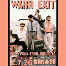 WARM EXIT (EXAG) in Kusel am 02. Juli 2026 um 20:00 Uhr