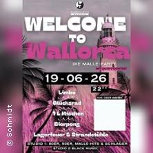 Welcome to Wallorca! in Rostock am 19. Juni 2026 um 22:00 Uhr