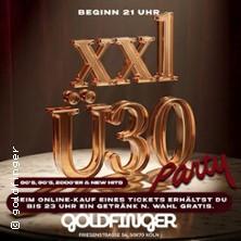 XXL Ü30 PARTY Goldfinger in Köln am 30. Mai 2026 um 21:00 Uhr